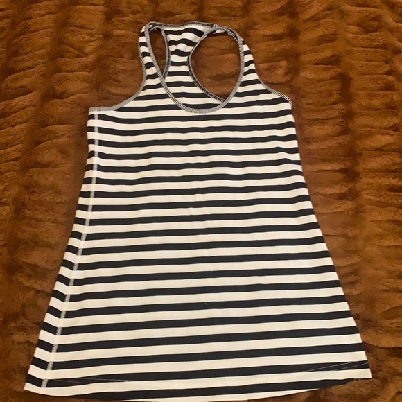 lululemon athletica Tops - Lululemon black and white tank top
